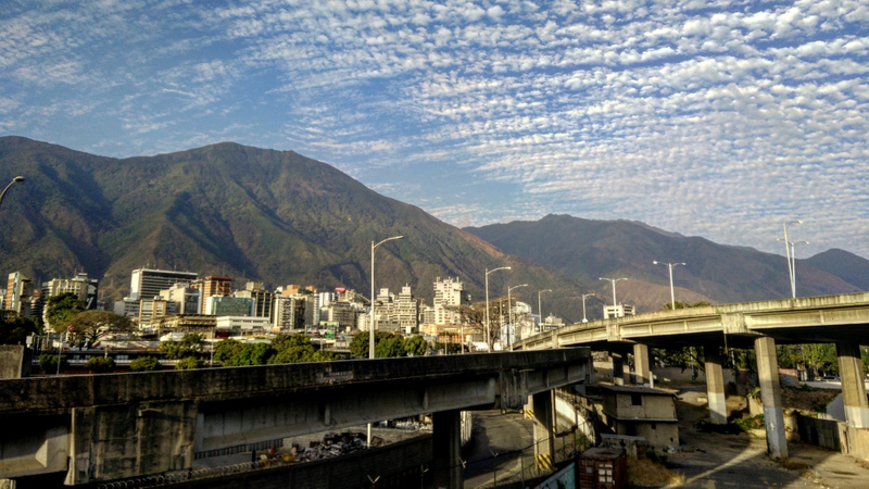 Vista desde el sur de Caracas donde publicamos anuncios con publicidad exterior